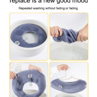 Fuzzy Toilet Seat Cover - Image 3