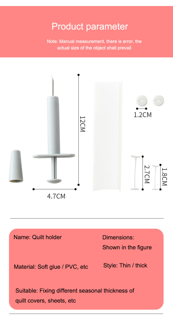 No Pin Bed Sheet Clip - Image 2
