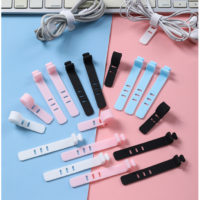 Biglotstore Silicone Cable Ties 3 Holes