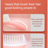Biglotstore Pink Wide Tooth Comb - Image 5