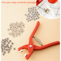 Snaps Buttons with Fastener Pliers Press Tool Kit