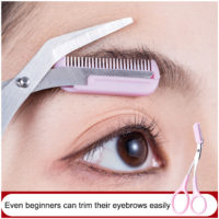 Biglotstore Eyebrow Scissors With Comb