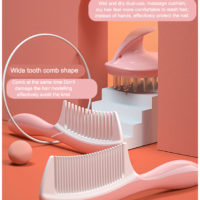 Biglotstore Pink Wide Tooth Comb - Image 2