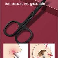Biglotstore Nose Hair Scissors Stainless Steel - Image 3