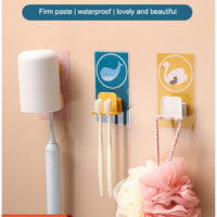Biglotstore Wall Mount Toothbrush Holder