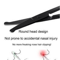 Biglotstore Nose Hair Scissors Stainless Steel - Image 4