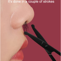 Biglotstore Nose Hair Scissors Stainless Steel