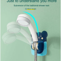 Adjustable Shower Head Holder ABS + PVC