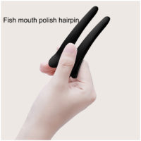 Biglotstore Duckbill Hair Clips, 12 Pack, Matte - Image 2